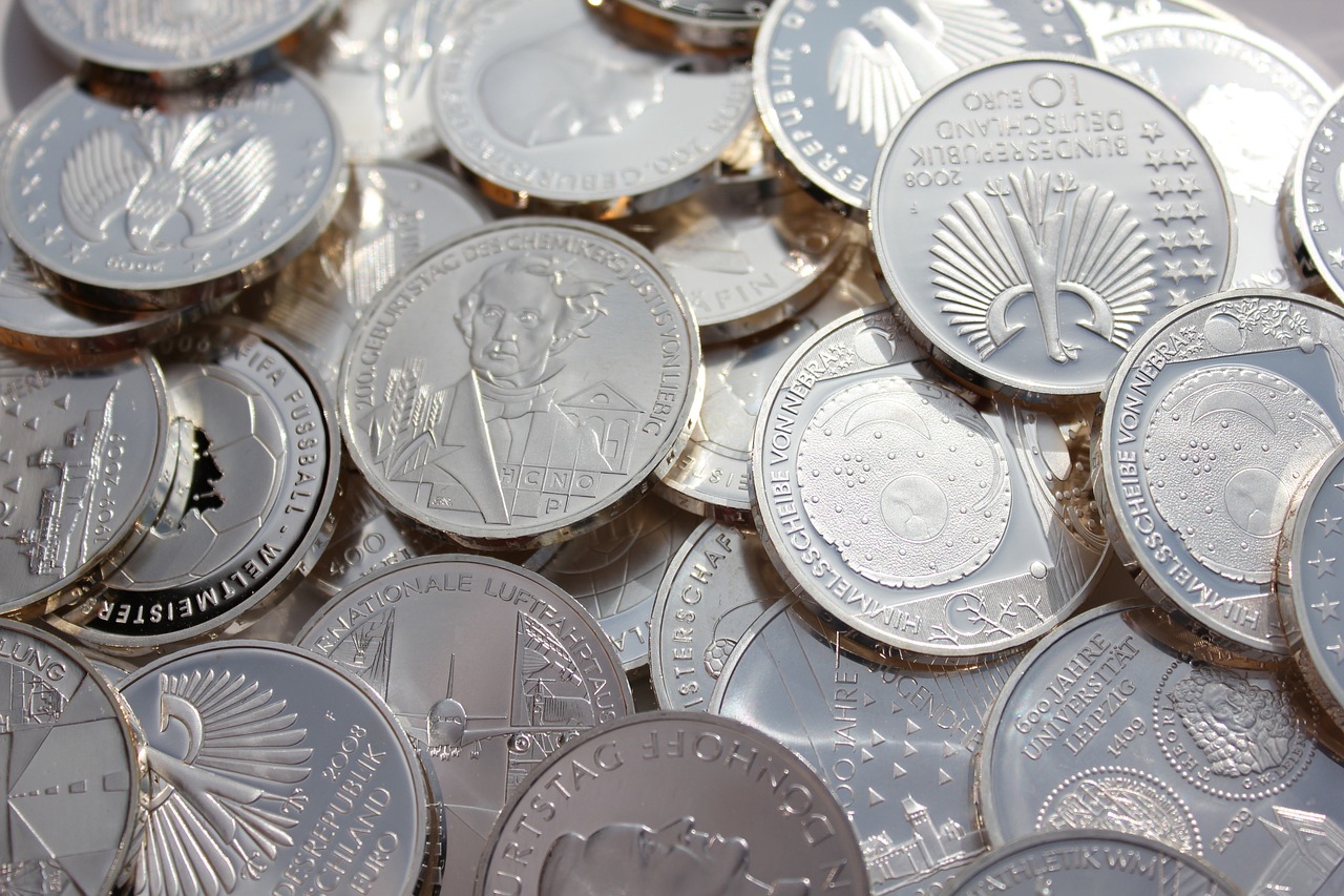 Investovanie do strieborných mincí